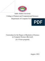 CNCS BSC in Computer Science Curriculum September2021