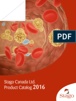 Stago Canada LTD Product Catalog 2016