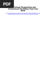 Psychology Perspectives and Connections 3rd Edition Feist Test Bank