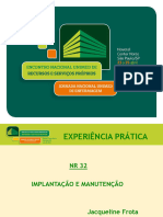 14h00 - Experiência Prática - Da Implantação À Manutenção Da NR32