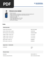 Datasheet: PS315-Z12-N300