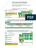 Registro de Notas Por Periodos