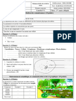 Devoir N1 - Semestre 1 - SVT 1AC Modele Word 1