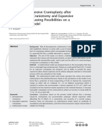 Step LadderExpansive Cranioplasty Mathametical Model