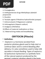 Drugs in Pregnancy