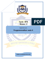 Programmation Web 2 V2