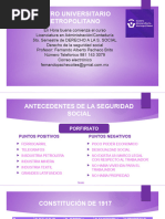 Derecho A La Seguridad Social Diapositivas