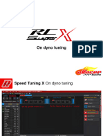 #3 ARacer RC Super X On Dyno Tuning