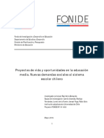 INFORME FINAL Proyectos de Vida y Oportunidades Educación