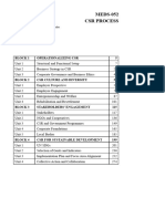 Meds-052 CSR Process