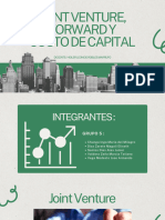 Joint Venture, Forward y Costo de Capital