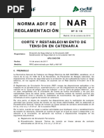 NAR 5 - 16 Corte y Restablecimiento de Tensión PDF