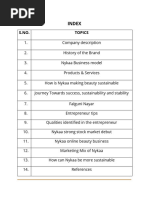 End Term Assignment Report On Nykaa