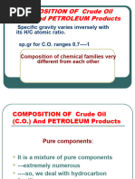 L2 Composition of Petroleum