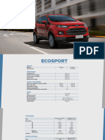 Ficha Tecnica Ecosport