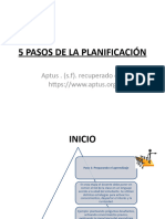 5 Pasos de La Planificacion