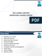 Zee Learn Limited: Improving Human Capital