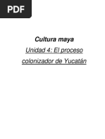 Cultura Maya Unidad 4