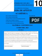 Prueba de Aptitud Académica 10