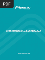 LETRAMENTO E ALFABETIZAÇÃO Ipemig