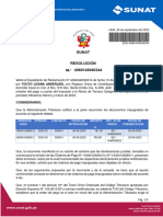 Sunat: VISTO El Expediente de Reclamación #4060340032214 de Fecha 10 de Julio de 2023, Interpuesto