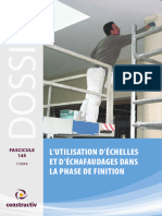 Dossier145 - Lutilisation Dechelles Et Dechafaudages Dans La Phase de Finition - For - Web