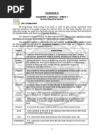 Science 8: Quarter 4 Module 1 Week 1