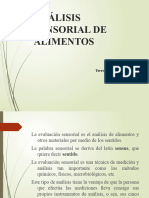 Analisis Sensorial