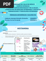 Fármacos Histaminicos y Sus Efectos