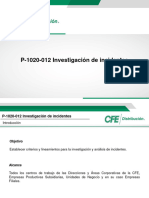 P-1020-012 Investigación de Incidentes