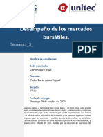 Tarea 3.2 Desempeño de Mercados