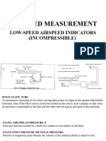 W10 - Low Speed Airspeed Indicators (Incompressible Flow)