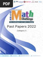 IMC 2022 Past Papers Category 3