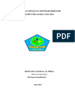 Laporan Kegiatan Ekstrakurikuler TAHUN PELAJARAN 2022-2023: Sekolah Luar Biasa Al-Mirza