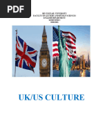 Us - Uk History and Culture