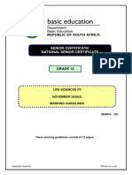 Life Sciences P2 Nov 2020 Memo Eng