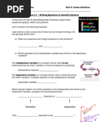 Grade 9 Math Unit 4 Notes 