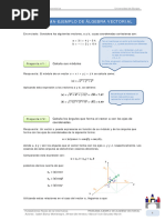 ProblemaEjemplo AlgebraVectorial