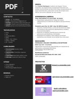 CV - Software Developer - Cristian Estiven Rodriguez Benitez