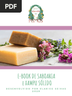 E-Book Sobre Saboaria e Xampu Sólido Mimosnaturais