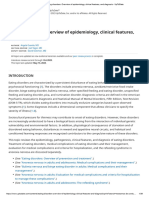 Eating Disorders - Overview of Epidemiology, Clinical Features, and Diagnosis - UpToDate