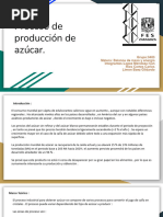 Proceso de Produccion de Azucar