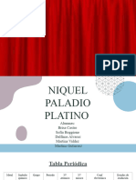 Niquel Paladio Platino