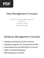 EEE207 Database Concepts Lecture 8