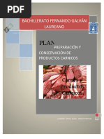 Plan de Clase: Bachillerato Fernando Galván Laureano