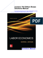 Labor Economics 7th Edition Borjas Solutions Manual