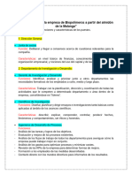 Organigrama de La Empresa de Biopolímeros de Malanga2