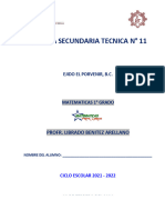 Cuadernillo para Alumnos de 1° en Riesgo de Reprobación