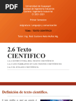 Texto Científico