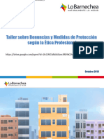 Taller Denuncias y Medidas